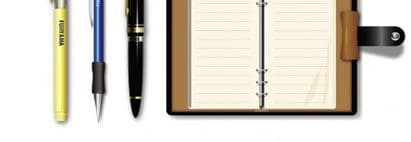 手帳とペン